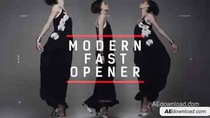 Modern Fast Opener / Dynamic Typography / Fashion Event Promo / Clean Stomp Rhythmic Openers template preview