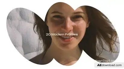 Modern Frames Video Displays template preview