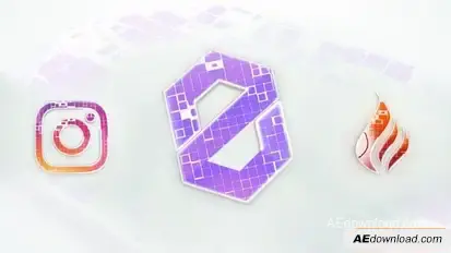 Modern Ident Logo Stings template preview