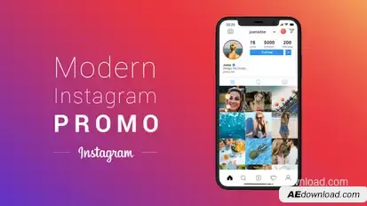 Modern Instagram Promo Openers template preview