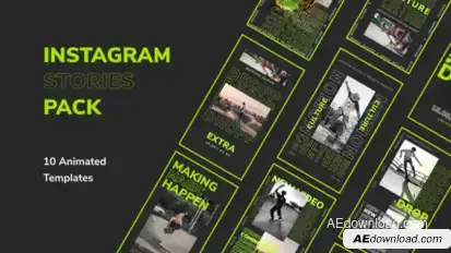 Modern Instagram Stories Product Promo template preview