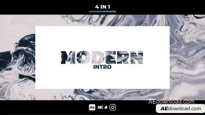 Modern Intro Openers template preview