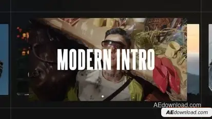 Modern Intro Openers template preview