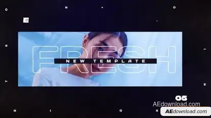 Modern Intro Openers template preview