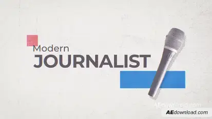 Modern Journalist Broadcast Package Openers template preview