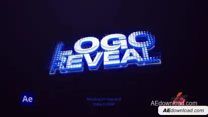 Modern Logo Reveal Logo Stings template preview