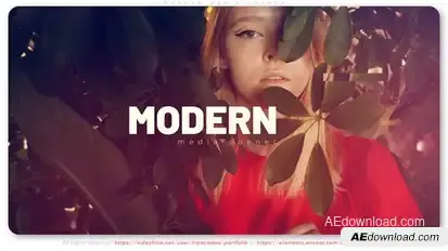 Modern Media Opener Openers template preview