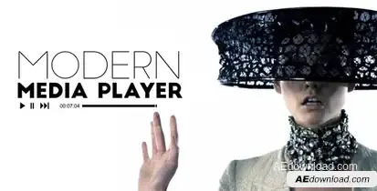 Modern Media Player Opener Openers template preview