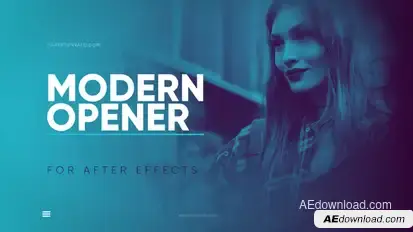 Modern Opener Openers template preview