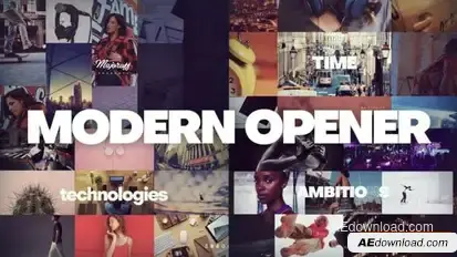 Modern Opener Openers template preview