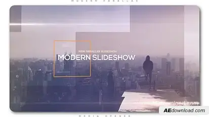 Modern Parallax Slideshow Video Displays template preview