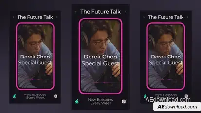 Modern Podcast Opener Openers template preview
