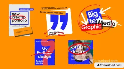 Modern Popular Tags Title Opener Titles template preview