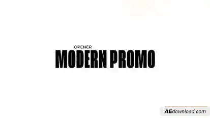 Modern Promo Openers template preview