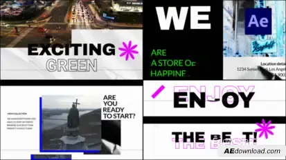 Modern Promo / Ae Openers template preview