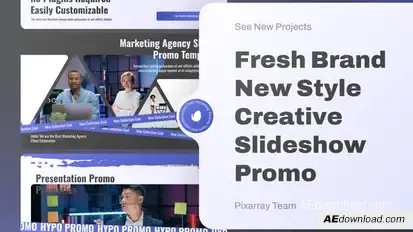 Modern Promo Business Presentation Product Promo template preview