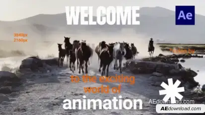 Modern Promo Opener /Ae Openers template preview