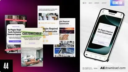 Modern Real Estate Instagram Stories Video Displays template preview
