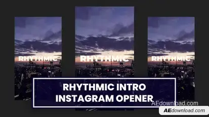 Modern Rhythmic Instagram Opener Openers template preview