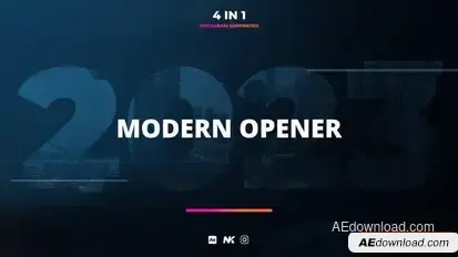 Modern Rhythmic Opener Openers template preview