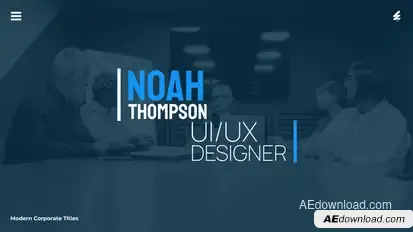 Modern Simple Titles /Ae Titles template preview