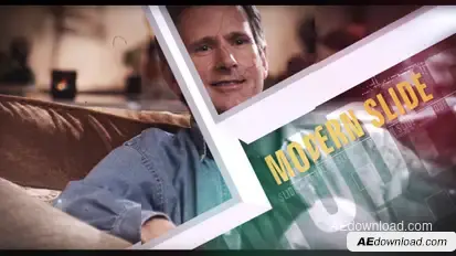 Modern Slide Video Displays template preview