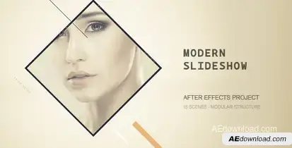 Modern Slideshow Video Displays template preview