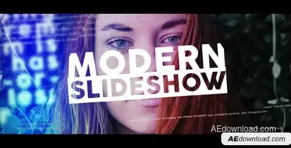 Modern Slideshow Openers template preview