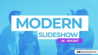 Modern Slideshow Video Displays template preview