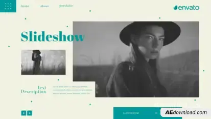 Modern Slideshow Video Displays template preview