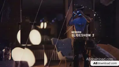 Modern Slideshow 3 Video Displays template preview