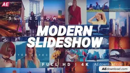 Modern Slideshow Openers template preview
