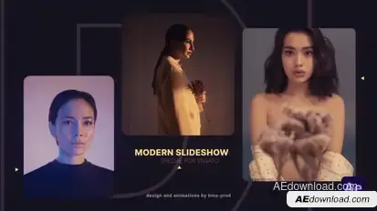 Modern Slideshow Video Displays template preview