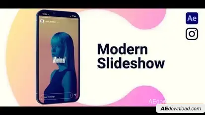 Modern Slideshow Vertical Openers template preview