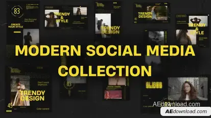 Modern Social Media Collection Openers template preview