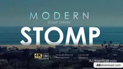 Modern Stomp Opener Openers template preview