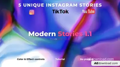 Modern Stories 1.1 Product Promo template preview