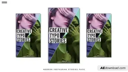 Modern Stories Product Promo template preview