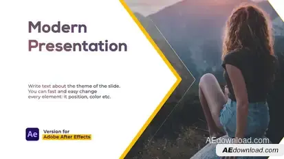Modern Style Presentation Video Displays template preview