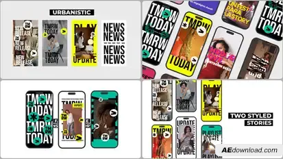 Modern Styled Instagram Stories Product Promo template preview