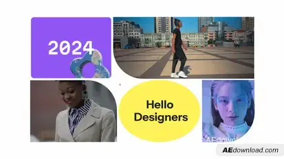 Modern Stylish Intro Video Displays template preview