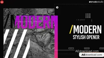 Modern Stylish Opener Openers template preview