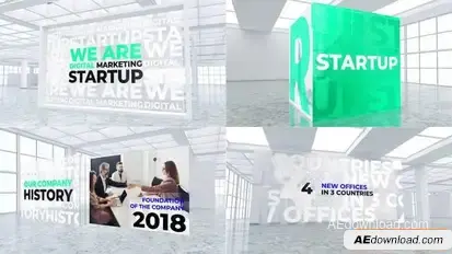 Modern Technology Corporate Trailer | Promo | Presentation | Opener Openers template preview