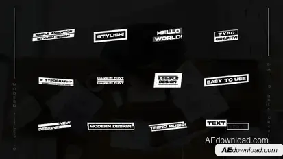 Modern Titles 2.0 | After Effects Titles template preview