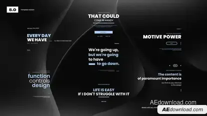 Modern Titles Titles template preview