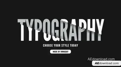 Modern Titles Titles template preview