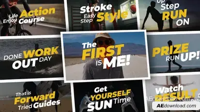 Modern Titles Titles template preview