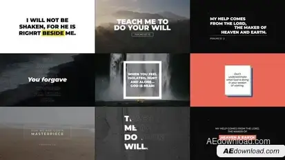 Modern Titles | After Effects Titles template preview