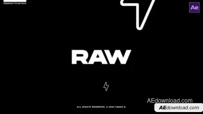 Modern Titles  After Effects Titles template preview