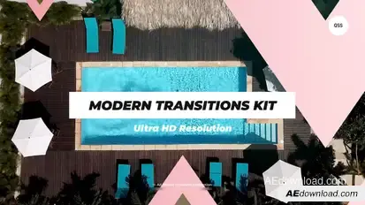 Modern Transitions Kit Elements template preview